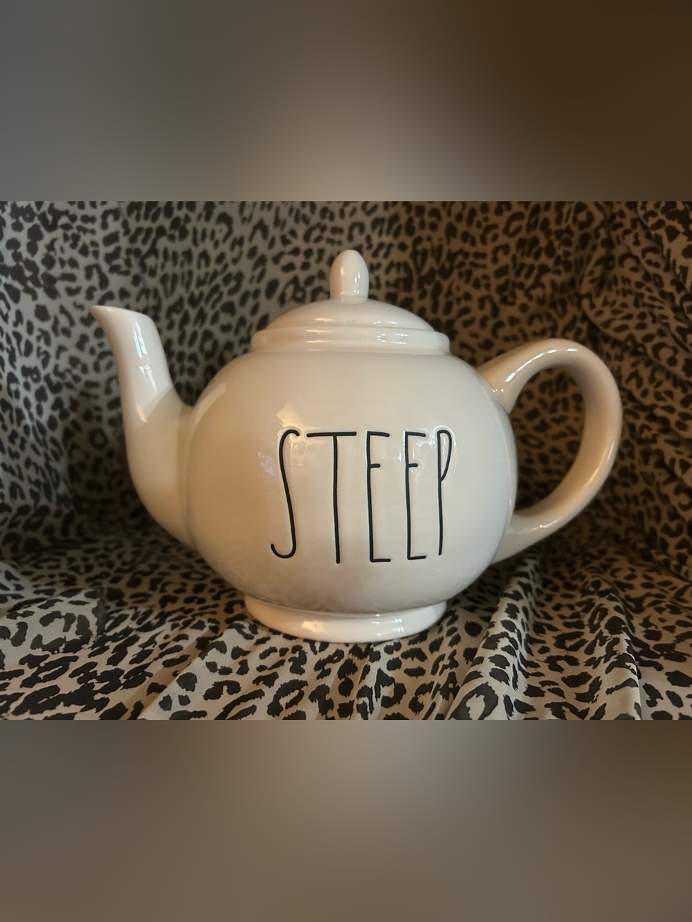 Rae Dunn “Steep” Teapot
